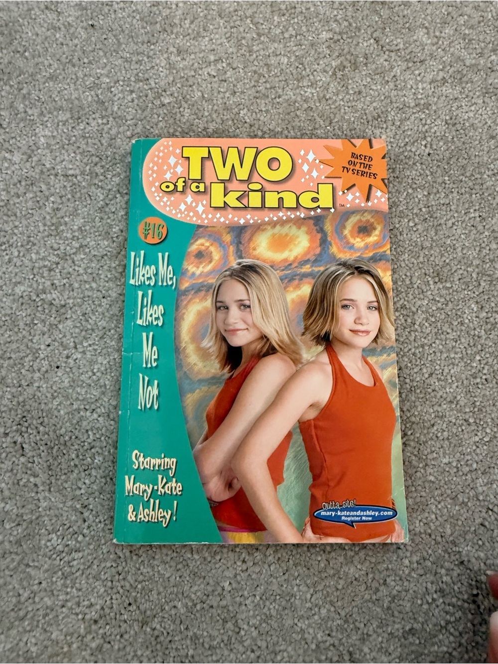 Two of a Kind #16 'Likes Me, Likes Me Not' Paperback Book - Olsen twins